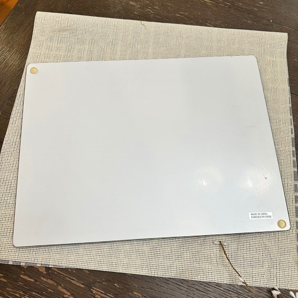 MacKenzie-Childs Flower Market Glass Cutting Board Heat Resistant Multipurpose - Picture 8 of 8